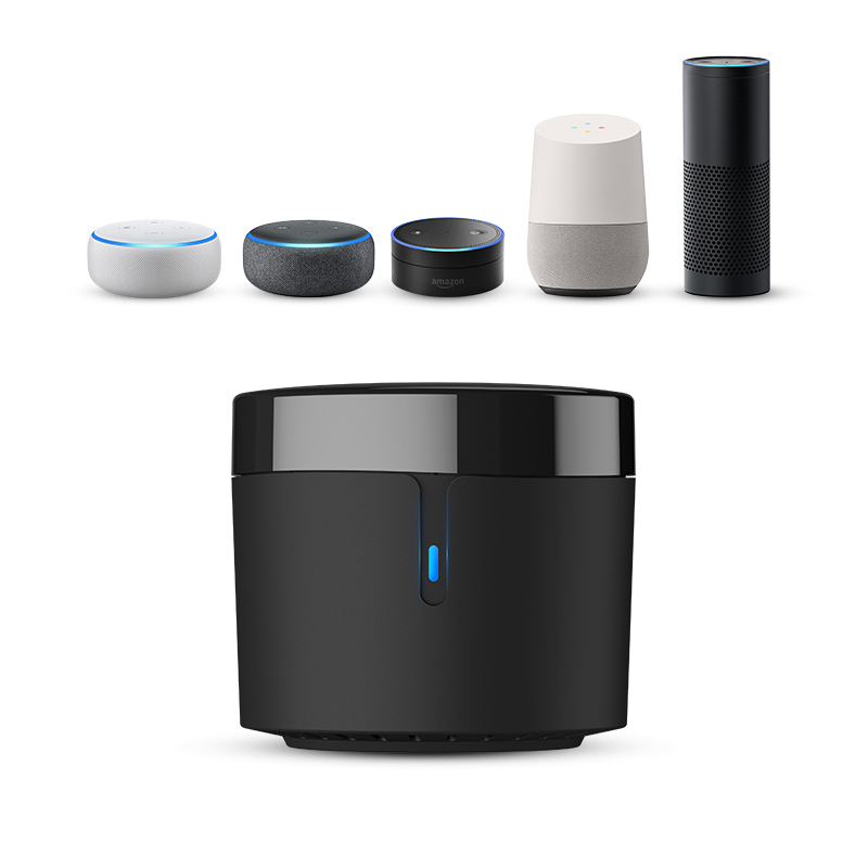 Original BroadLink RM4 Mini Control remoto IR Universal Wifi interruptor inteligente Sensor HTS2 funciona con Alexa Google Home asistente Domotica