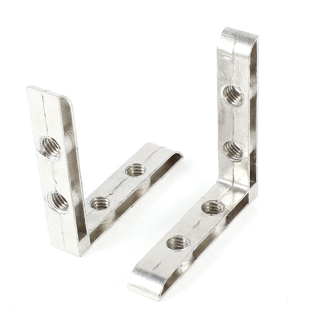 Favordrory 16 PCS 90 Degree Angle L Shaped Shelf Bracket, Corner Brace Joint