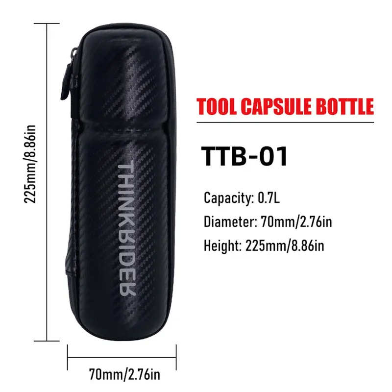 ThinkRider Storage Box Cycling Tools Capsule Bottle Mutil Outdoor Tool Apply Cans Store Keys Bicycle Repair Tools Kit Set Bags