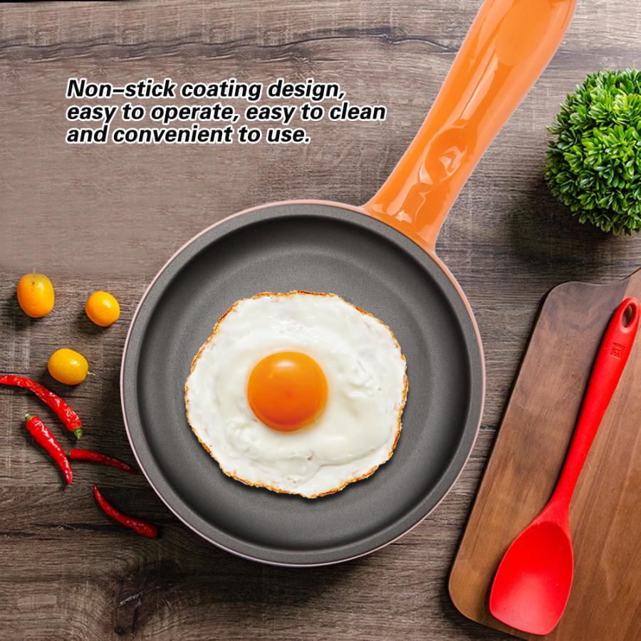 Electric Frying Pan Mini Electric Non-Stick Frying Pan for make fried steak baked pancake steamed egg fried egg Crepe