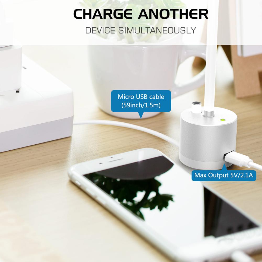 Apple pencil charging for Apple Pencil 1st Gen LED Charge Indicator Charging Stand For iPad 10.2 Pen Aluminum Charger Dock