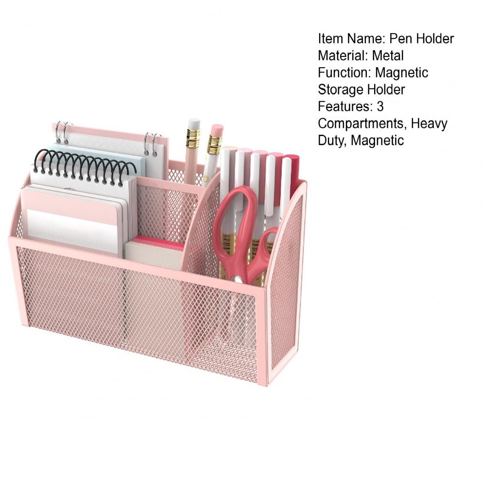 Magnetischer Metallstift Halfter 3 Fächer Kühlschrank Whiteboard Schul bürobedarf Schreibwaren Lagerung Organizer Gestell für Whiteboard