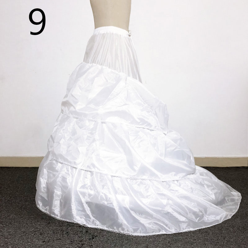 JIERUIZE Wedding Petticoat Crinoline Slip Underskirt Short Dress Cosplay Petticoat