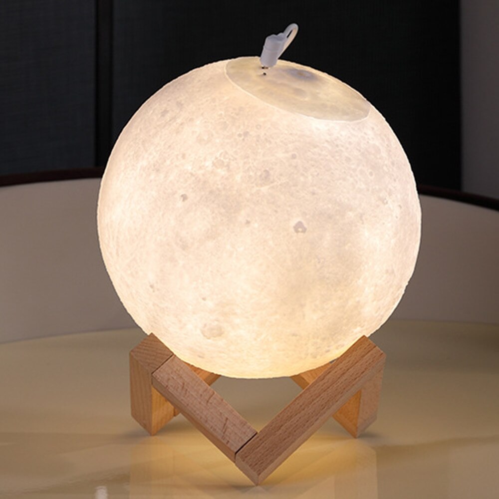 USB Moon Aroma Humidifier Essential Oil Diffuser Air Purifier Ultrasonic Mist Humidifier For Home&Office Aromatherapy