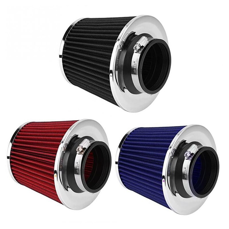 3 Inch Universal Car Cold Air Intake Filter Aluminum Induction Kit