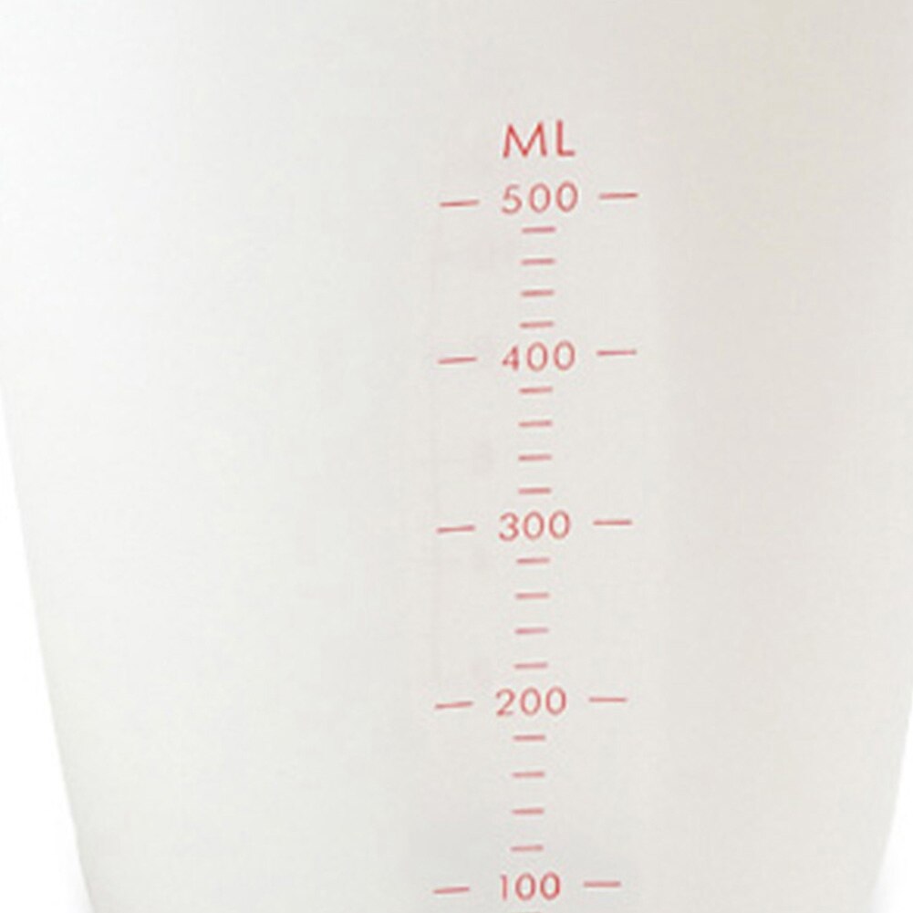 500Ml Silicone Measuring Cup Flexible Chocolate Butter Flour Measuring Cups Kitchen Measuring Cup Beaker Baking