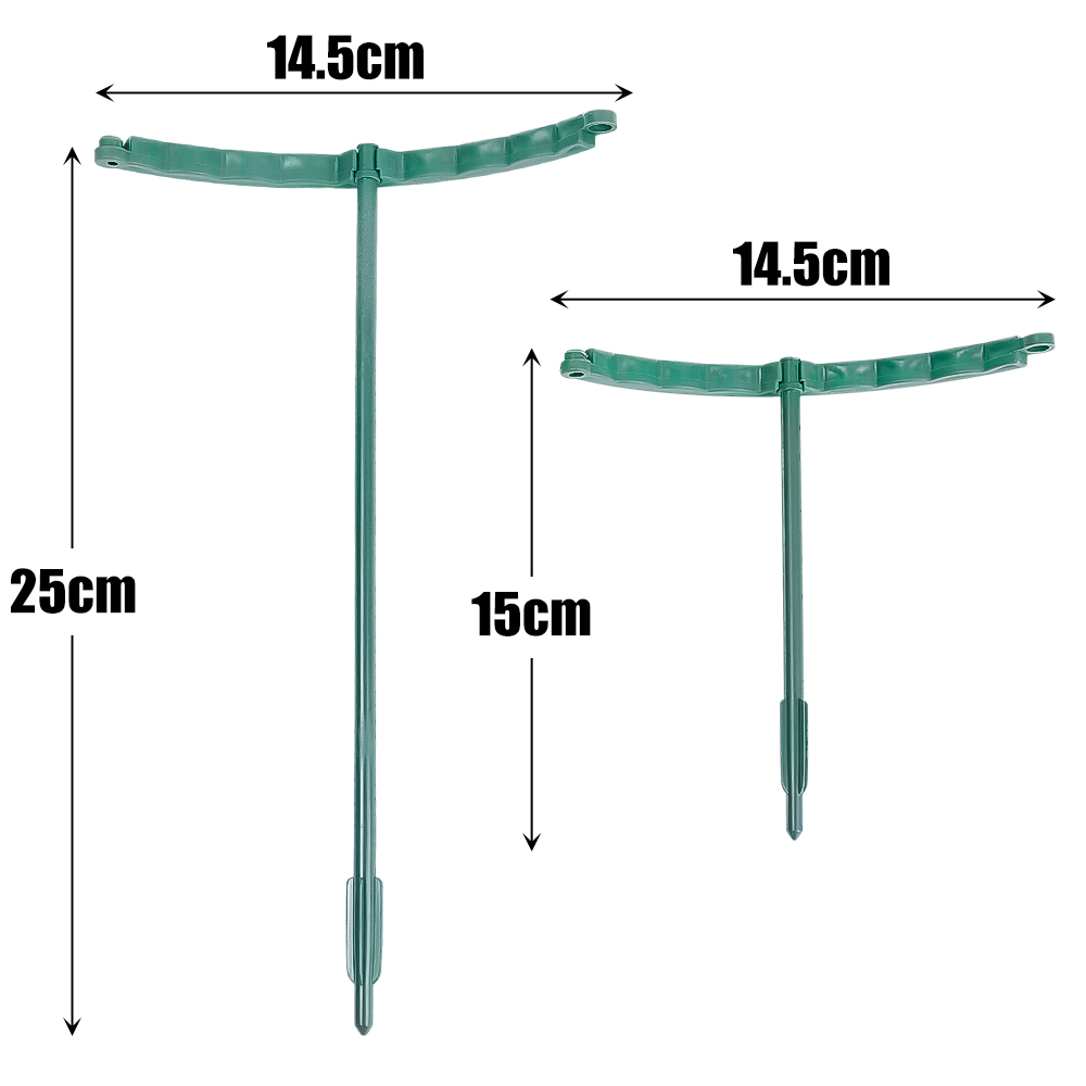 Suporte de planta de plástico pilha jardim semi-circular quadro suporte subir para flores crescente varanda flor gaiola titular jardim suprimentos