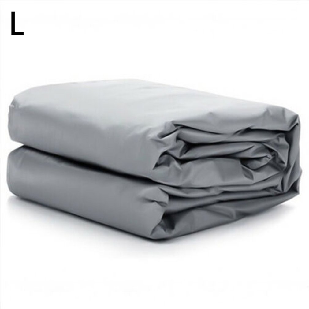Bil universal bilcover bilcover peva enkeltlags bilcover regntæt solcreme støvtæt biltøj: L 480 x 175 x 120cm