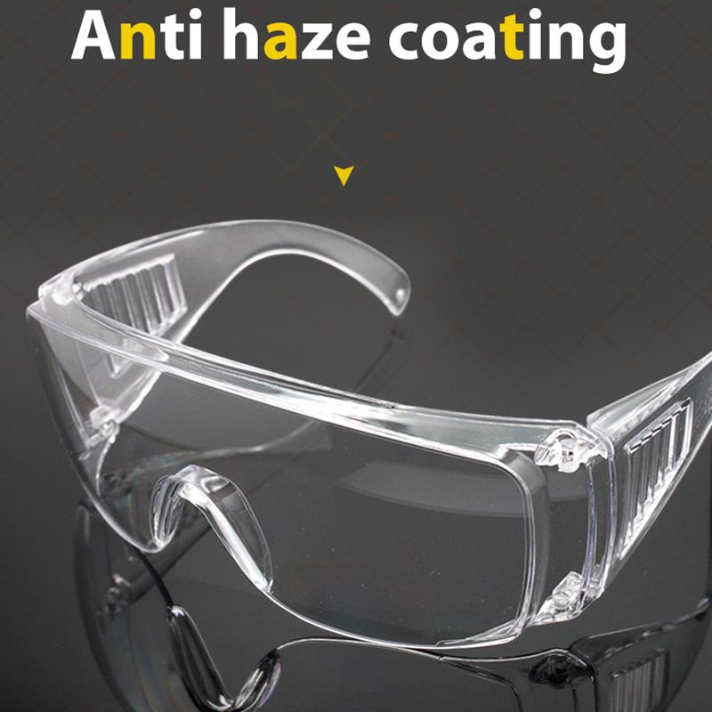 1/3/6Pcs Full Enclosed Goggles Protective Safety Glasses Anti Dust Eye Windproof Anti Dust Goggles Cycling Riding Welding Goggle