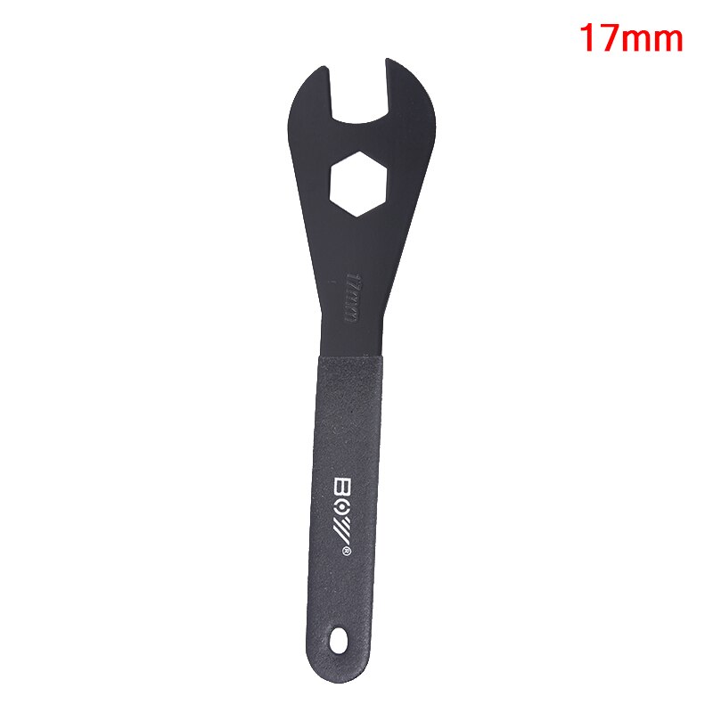 Carbon Steel Bicycle Spanner Wrench Spindle Axle Bicycle Fit for 13mm 14mm 15mm 16mm 17mm 18mm 19mm Cone Bike Repair Tool