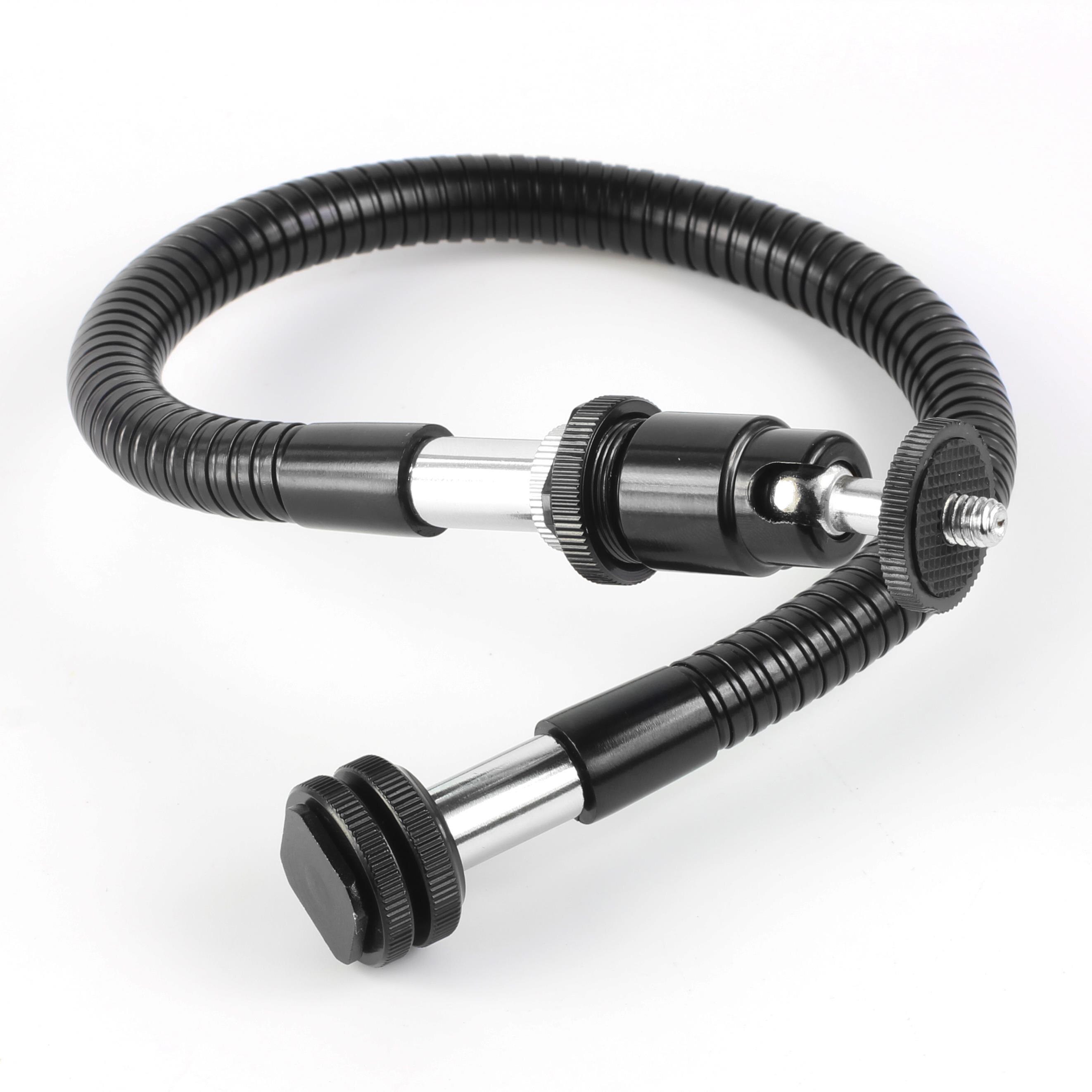 Photographic twist snake arm connector macro photography lamp bracket DSLR 360 degree Magic arm micro camera Flash light mounts
