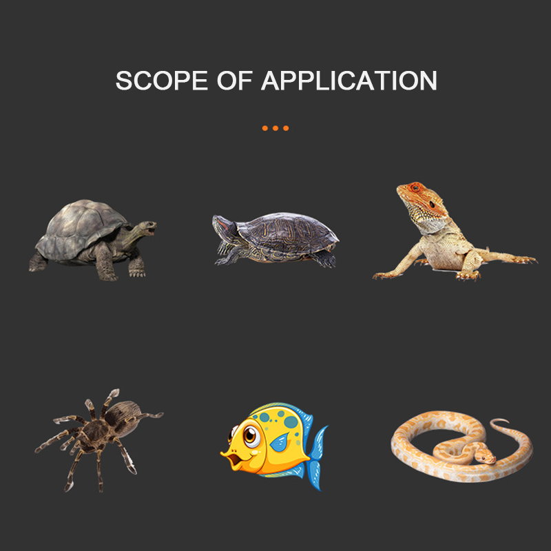 1Pc Fish Tank Heating Mat EU Plug Low Temperature Waterproof Moisture-proof Adjusting Temperature 0-50℃ For Turtles Snakes