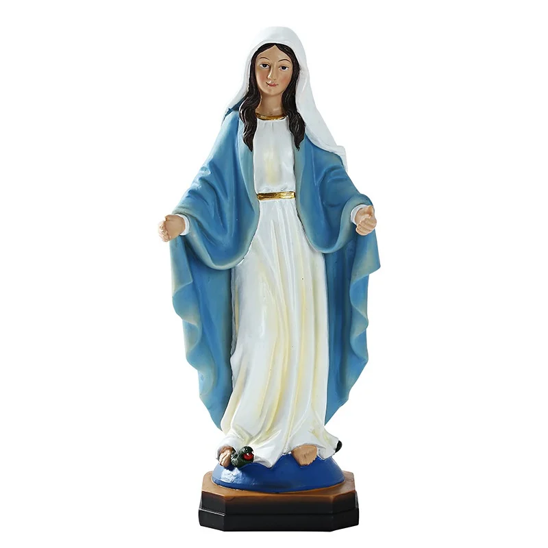 Katholieke Onze Dame Jezus Standbeeld Religieuze Kerkbenodigdheden Religieuze Harsen Handwerk Huisdecoratie