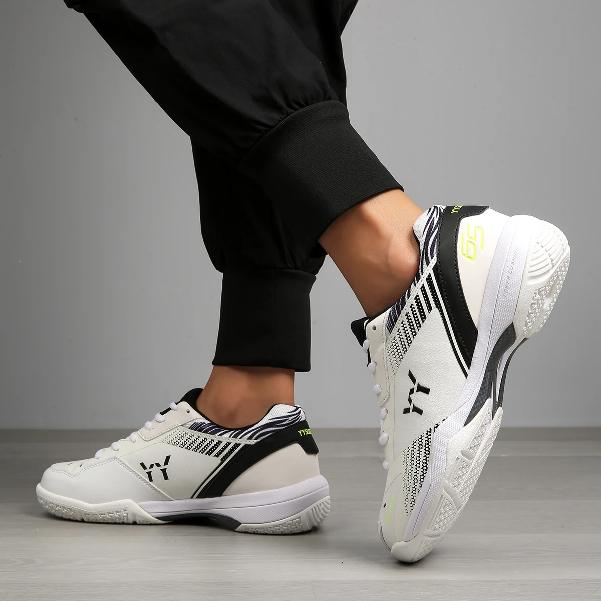 Männer Badminton Schuhe Wettbewerb Tragen Beständig Tischtennis Schuhe Ausbildung Turnschuhe Männlichen Original Volleyball Schuhe: dunkel khaki / 40