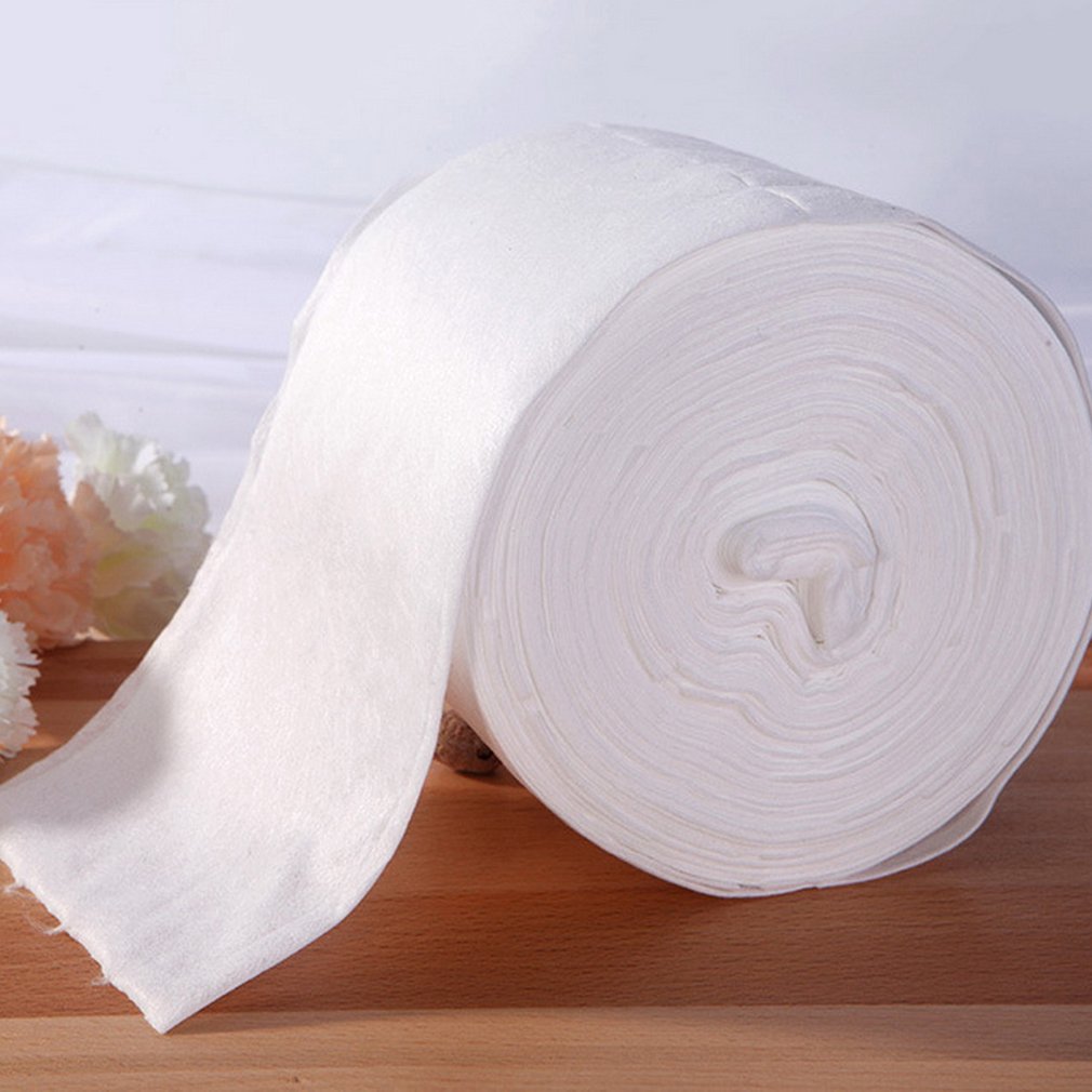 Disposable Cosmetic Beauty Towel Facial Cleansing Non-woven Fabric Cotton Cloth Beauty Towel Roll Paper Towel