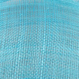 Sinamay – couvre-chef de mariée multicolore de , accessoire capillaire pour mariage et Cocktail, MYQ006: BLEU CIEL