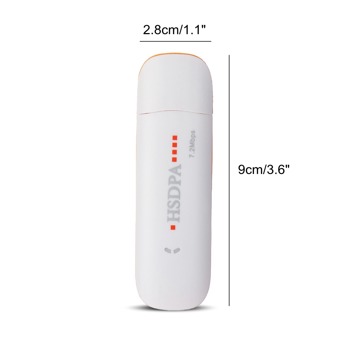 Mini usb modem hsdpa \ hsupa \ hspa+usb dongle stick sim modem 7.2 mbps 3g/4g trådlöst nätverkskort med tf simkort