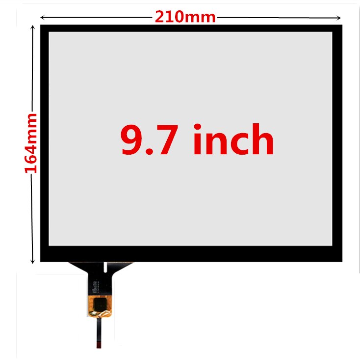 9,7 zoll 210mm * 164mm Raspberry Pi tablet PC industrie Kapazitiven Touch Digitizer Touch screen panel Glas USB fahrer bord