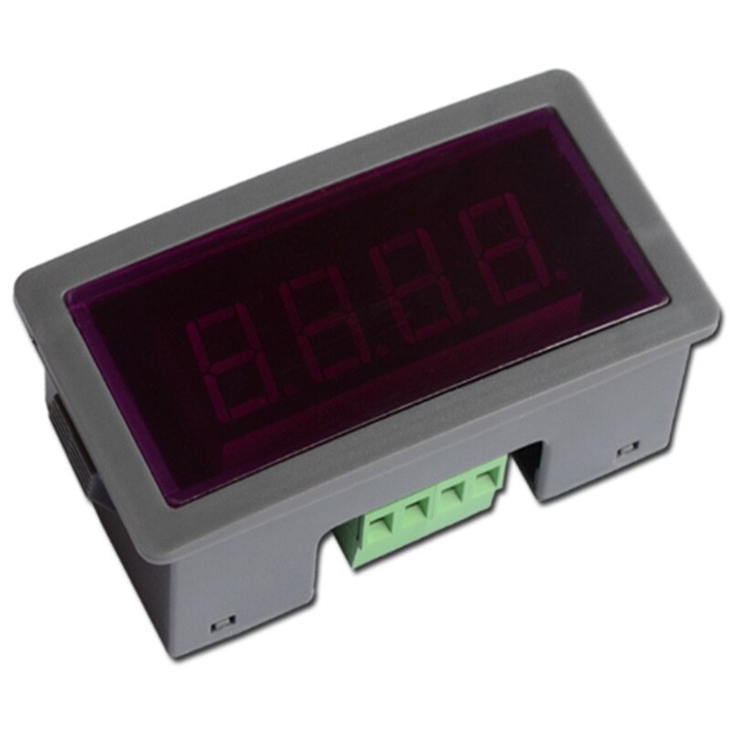 PLC LED Display Module DC7-36V RS485 4-Bit Serial Port Meter for MODBUS-RTU/ASC: Default Title