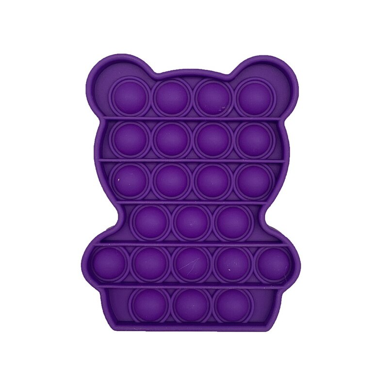Nowe Push Bubble Fidget zabawki antystresowe dla dorosłych dzieci jednorożec królik Pop Fidget zabawka sensoryczna autyzm specjalne potrzeby Stress Reliever: 6