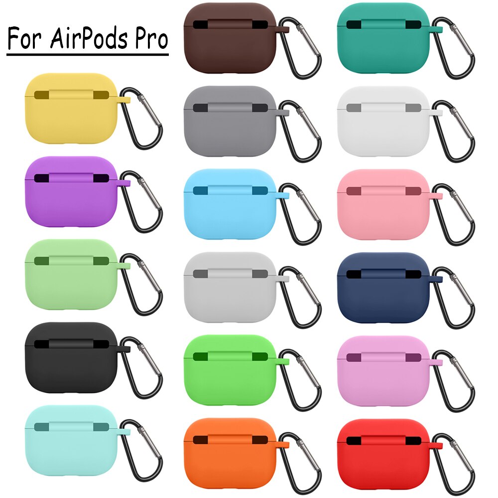 Funda protectora de silicona para Apple Airpods Pro Auriculares inalámbricos con Bluetooth para Airpods 3