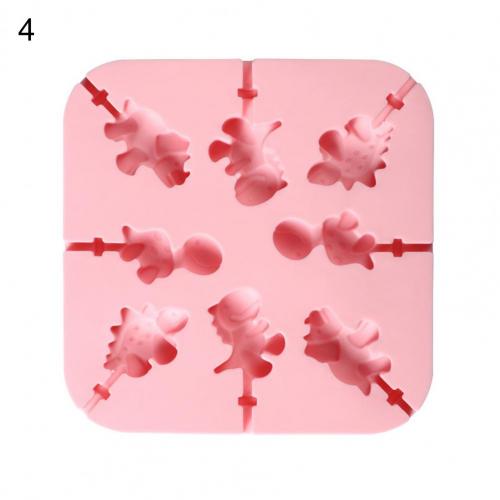 Heat-resistant Durable Square Exquisite Cartoon Lollipops Candy Mold for Home: 4