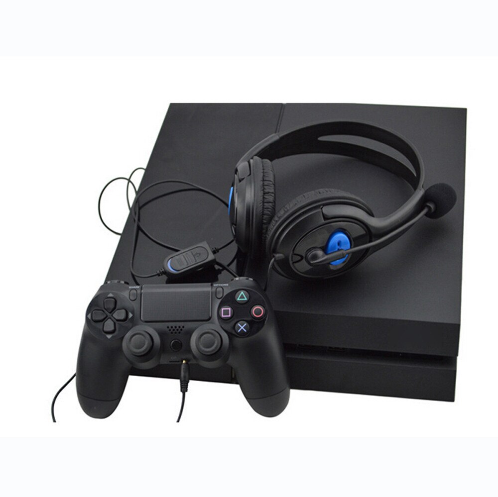verdrahtet Spielen Headset Kopfhörer mit Mikrofon für PS4 PC Laptop Telefon flexibel Boom mikrofon # T2