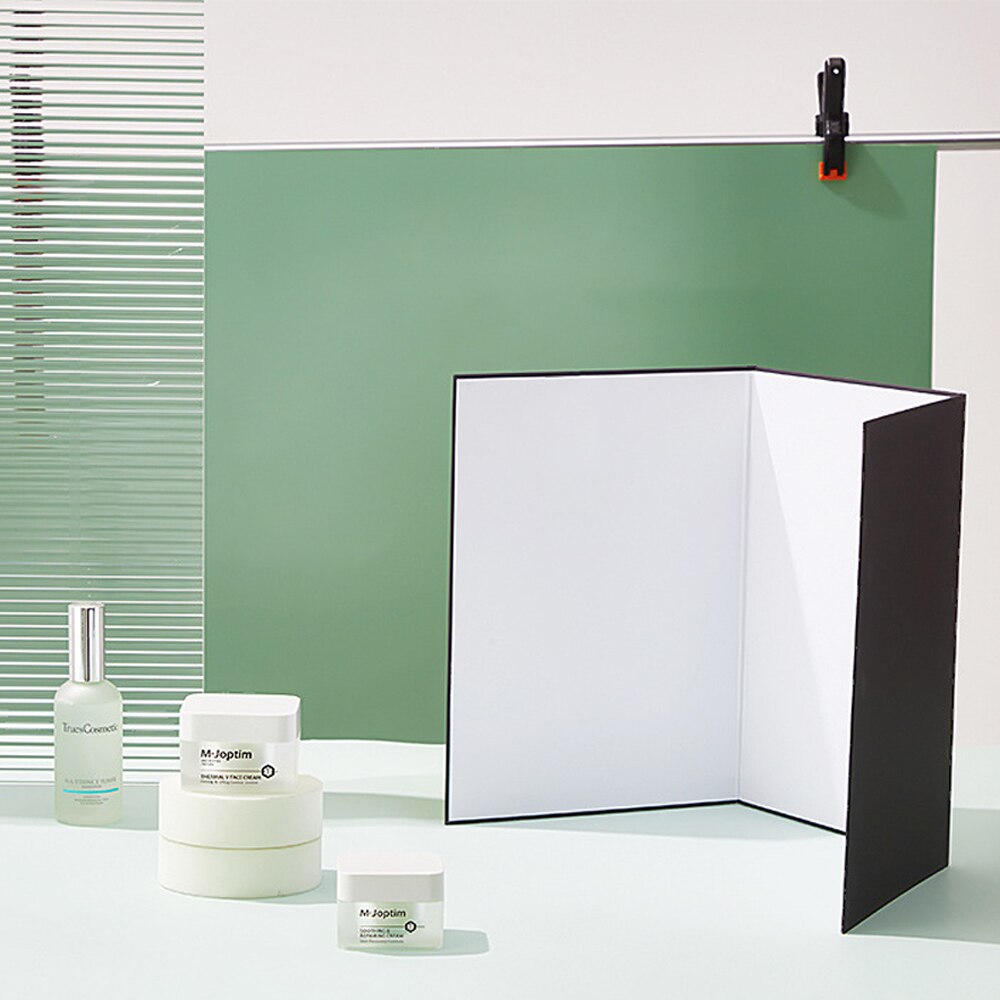 Réflecteur en carton épaissi A3/A4, support pliable pour photographie, papier réfléchissant pour les aliments cosmétiques