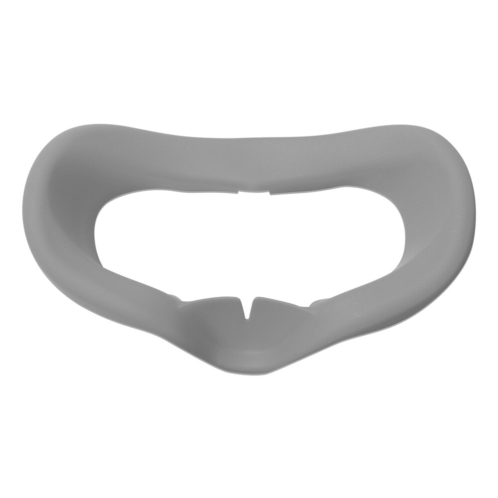 Anti-lekkage Licht Oogmasker Cover voor Oculus Quest VR Headset Bril Anti-zweet Unisex Licht Blokkeren Zachte siliconen Eye Cover: Gray