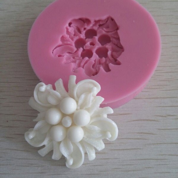 brosche blume jewely silikon form für dekorieren kuchen fondant formen