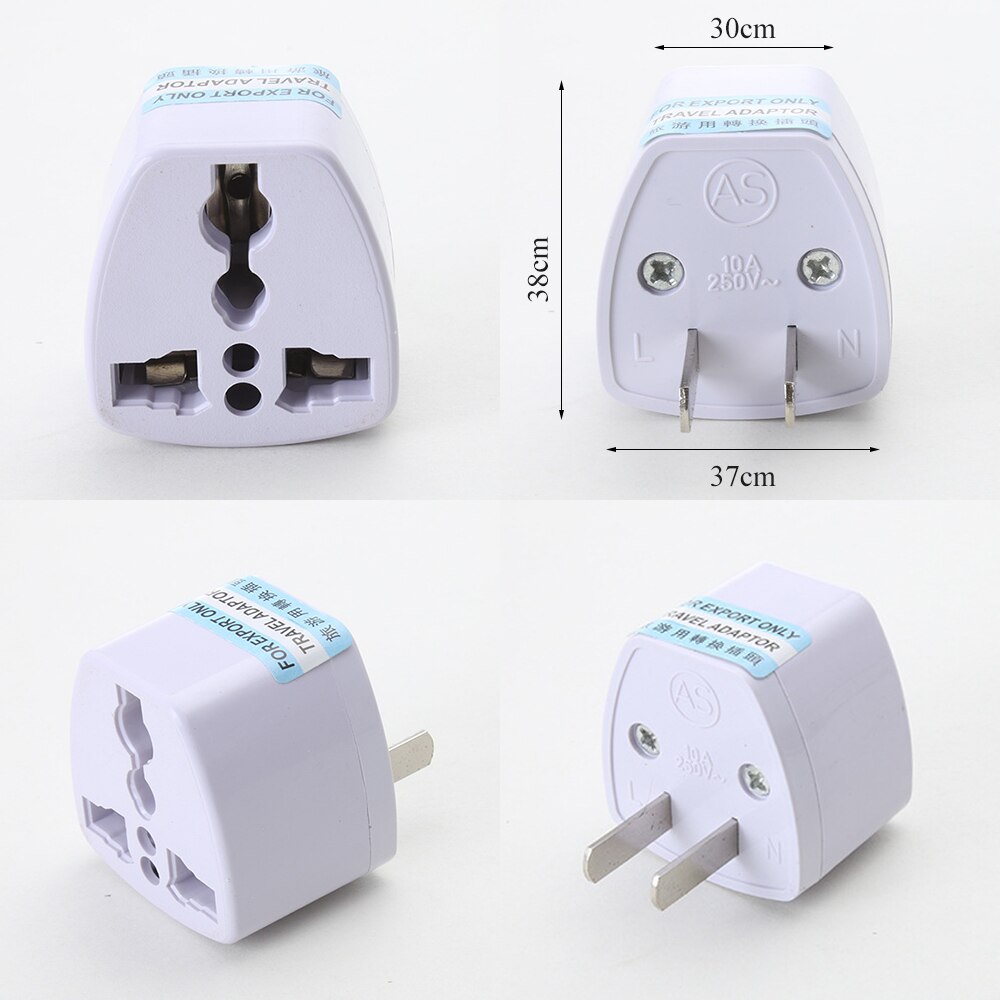 Adaptateur universel de prise ue, prise internationale chine vers ue, prise américaine, adaptateur de voyage, convertisseur de prise électrique, adaptateur de prise de courant h