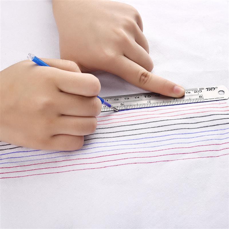 Stylo marqueur magique effaçable à la chaleur, 10 pièces/ensemble, stylo pour tissu disparaissant la température, marquage de ligne, accessoires de couture artisanaux pour bricolage