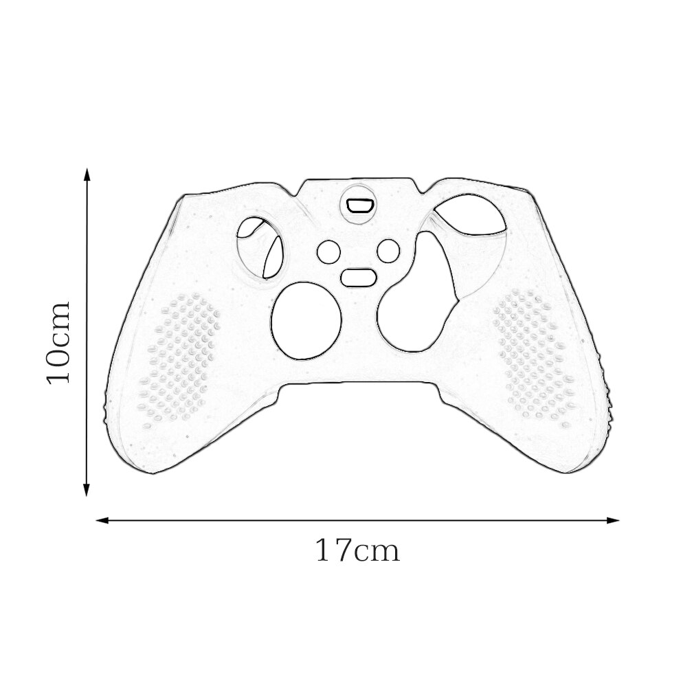 Universal Gaming Gamer Controller Cover Case Silicone Game Joystick Protective Case Cover For XBOXONE