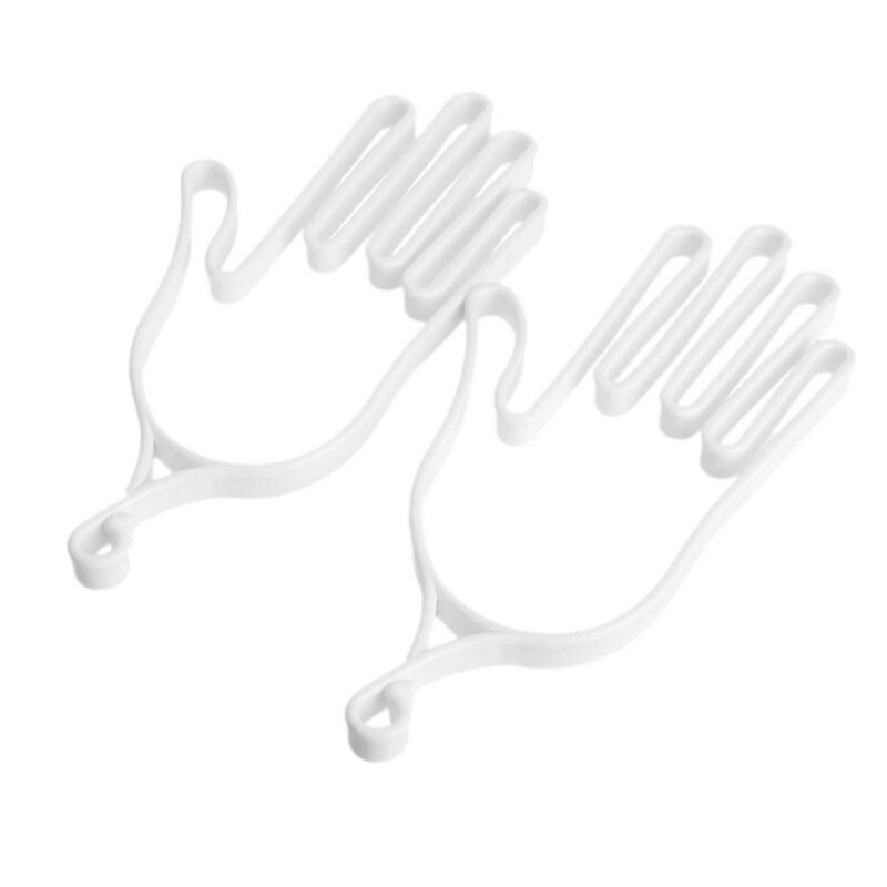 Pc Golf Handschuhe Halfter Sport Golfspieler Werkzeug Getriebe Kunststoff Gestell Trockner KleiderbüGel Bahre Heißer 2 Farben: W