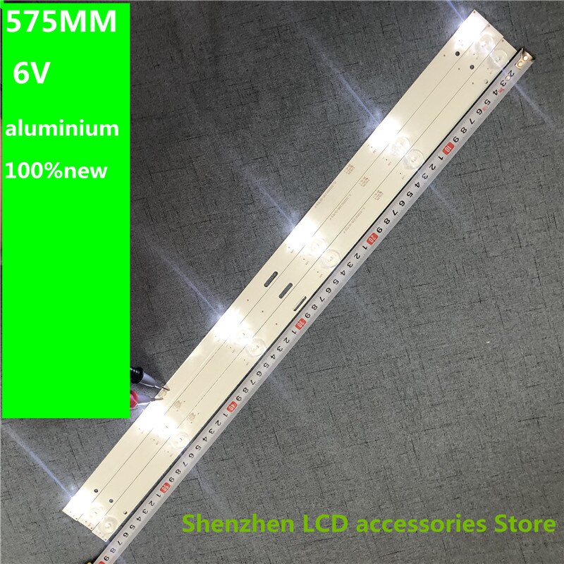 Voor Tcl LE32D99 LE32C11 JL.D32061235-017ES-F Led 32 Inch Gebruik Aluminium 100% Lcd Tv Backlight Bar