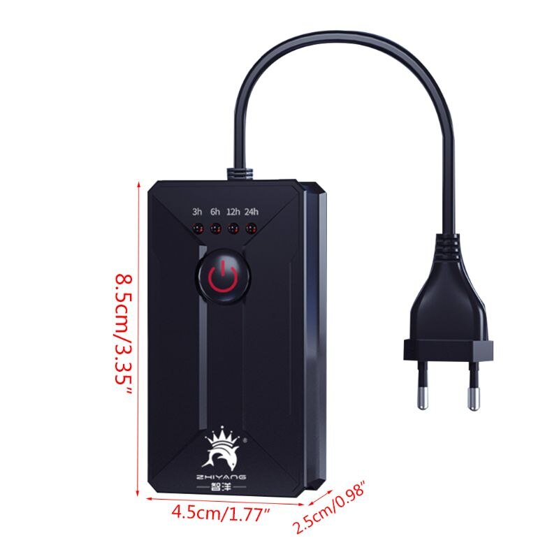 110-220V Aquarium Mechanical Timer 3h/6h/12h/24h Fish Tank Switch Controller
