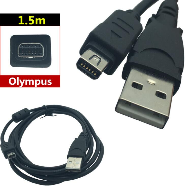 LBSC Toepasselijk Olympus digitale camera USB data kabel CB-USB5/CB-USB6 12P USB 12 pin