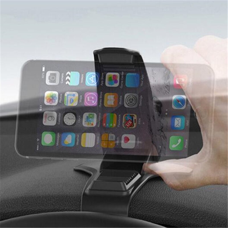 Universele Auto Telefoon Houder Gps Navigatie Dashboard Telefoon Houder Voor Mobiele Telefoon Clip Fold Houder Stand Beugel