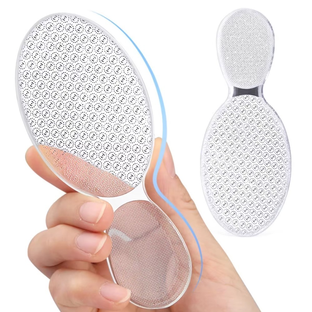 1 Pc Nano Glas Dubbelzijdig Voetrasp Hak Bestand Harde Dode Huid Eelt Remover Exfoliërende Pedicure Zorg Voet bestand Beauty Tools