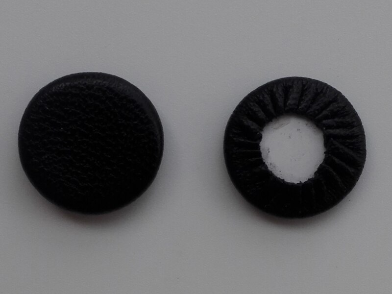 (3 Satz/los) Schwarz Leder Bb Klarinette Pads Für Klarinette Teile