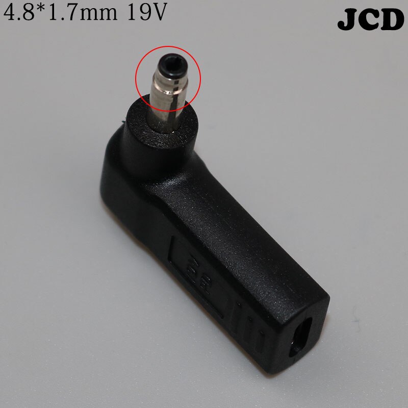 Type C USB-C DC 19V Adapter 3.5*1.3mm 7.9*5.4mm 3.0*1.1mm 4.0*1.3mm 6.0*1.4mm PD Emulator Trigger voor Laptop Tablet: Zilver