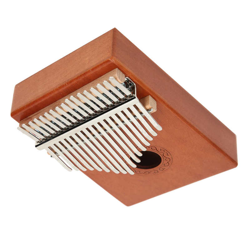 Music Instrument Educational Toy 17 Key Kalimba Thumb Piano Mahogany Mini Portable Musical Instrument Toy Birthday Keys