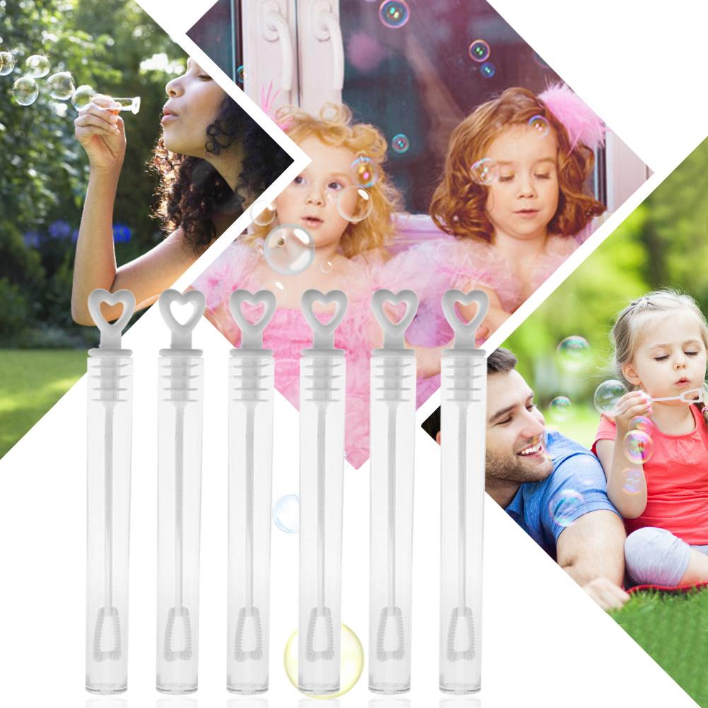 100 Stuks Lege Bubble Zeep Maker Fles Wedding Party Decor Kid Outdoor Fun Bubble Speelgoed Baby Douche Bubble Zeep Flessen lege