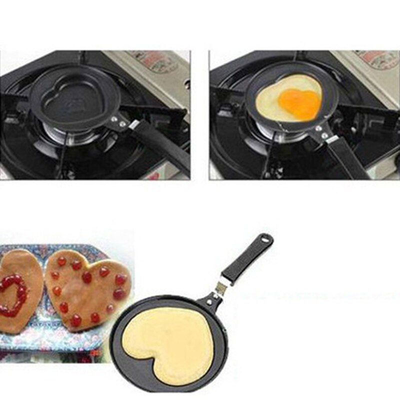 1Pc Healthy Nonstick Stainless Steel Frying Pan/Small Size Diy Kitchen Accessory