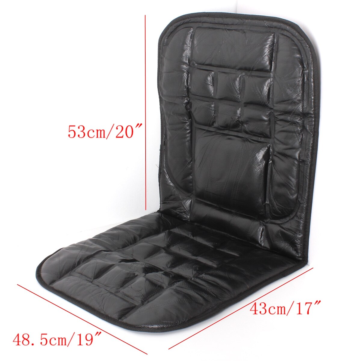 Universele Seat Cover Leather Back Ondersteuning Front Seat Cover Kussen Stoel Voor Auto I Van