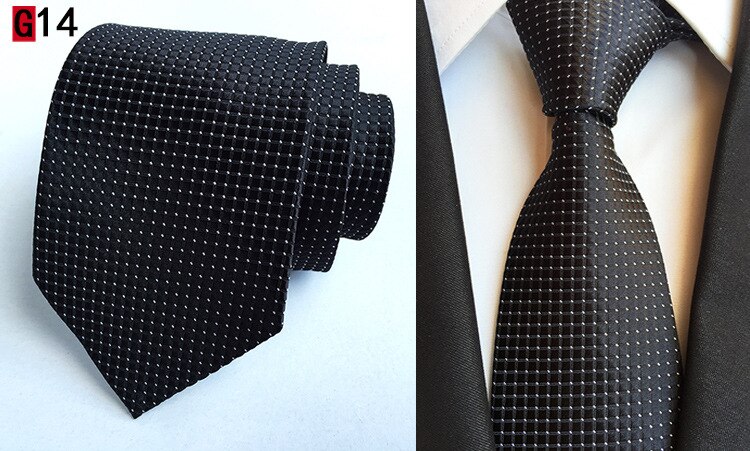 Rbocott plaid slips herre slips 8cm blå slips grøn & orange farve hals slips til mænd business rødt bryllup jakkesæt tilbehør