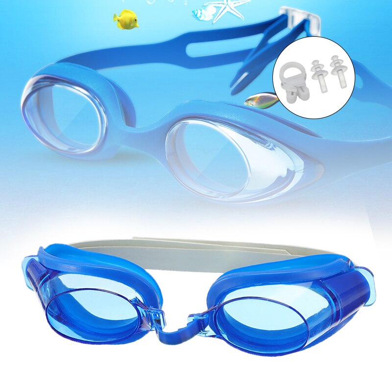 Zwembril Anti-Fog Professionele Waterdichte Zwembad Swim Eyewear Volwassen Zwemmen Bril Met 5 Kleuren