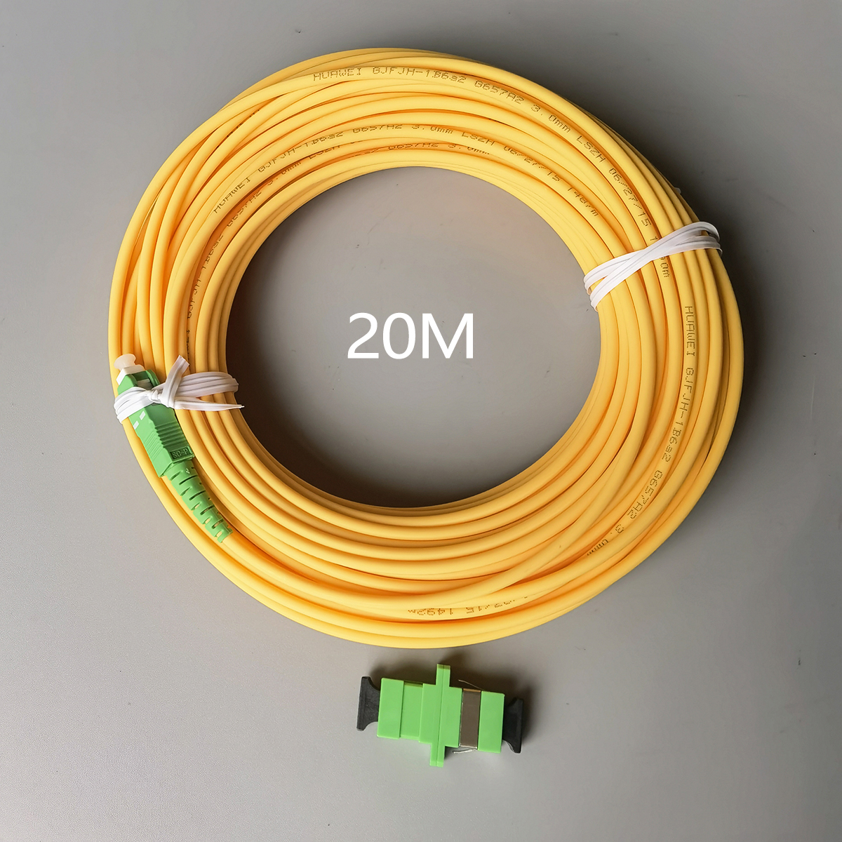 Cable Fibra Opitca 1.5/3/5/15/20/30M SC/APC-SC/APC Indoor FTTH SM optical fiber cables fiber optic connectors