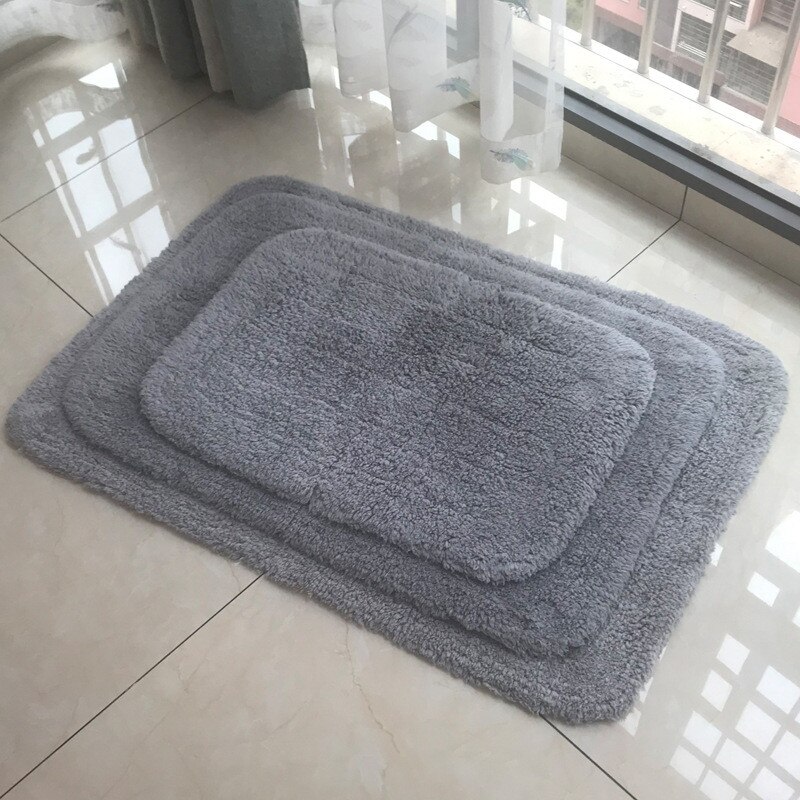Hvid gulv towelfive stjerne hotel hjem grå bomuld skridsikker absorberende badeværelse badekar mat tekstil 60*90cm 40 *60cm