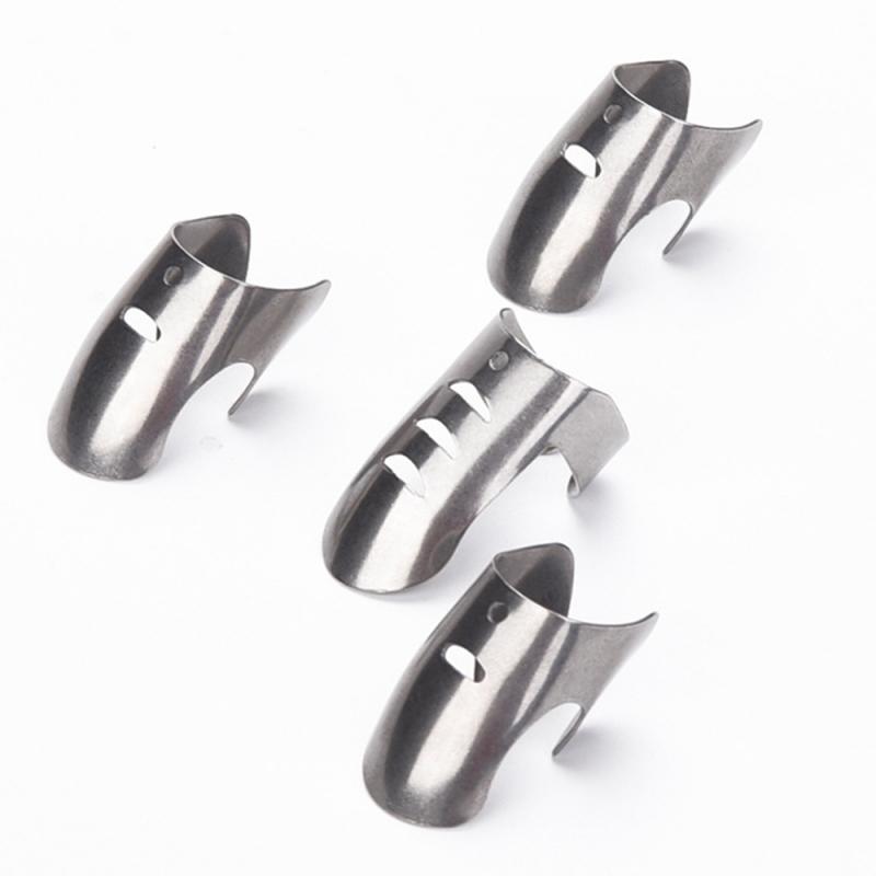 1 sztuk ochraniacz na palce anty-skaleczenie osłona na palce ze stali nierdzewnej bezpieczne nóż robić cięcia warzyw skaleczenie palec ProtectionTool kuchnia Gadge